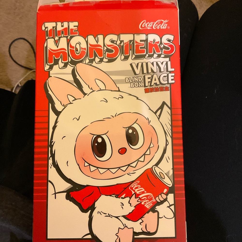 Coca-Cola Monsters Vinyl Figure - Red and White SECRET